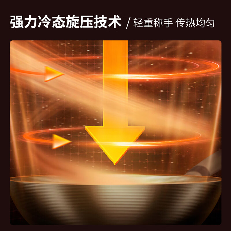 苏泊尔(SUPOR)有钛真不锈铁锅 30cm HC30A2