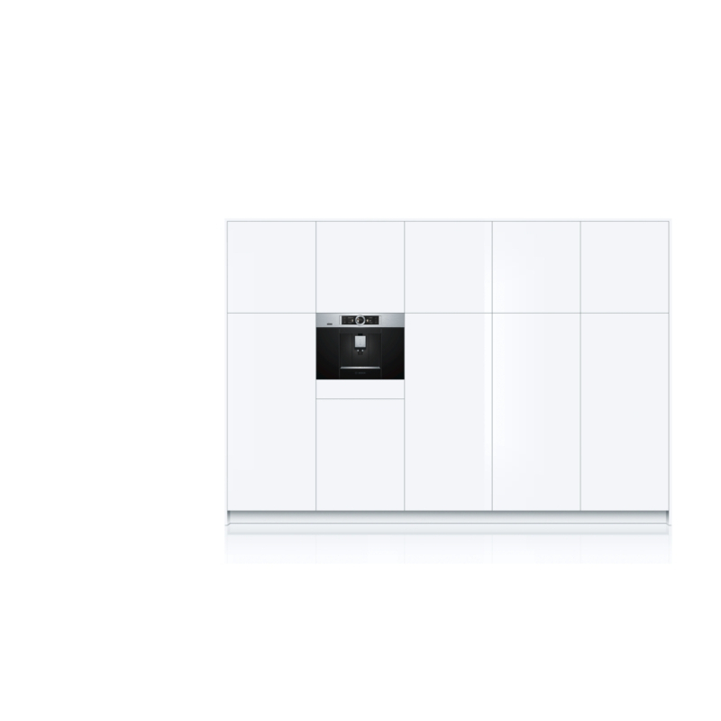 博世(BOSCH) CTL636ES6W 嵌入式咖啡机 原装进口全自动滴漏式不锈钢咖啡机
