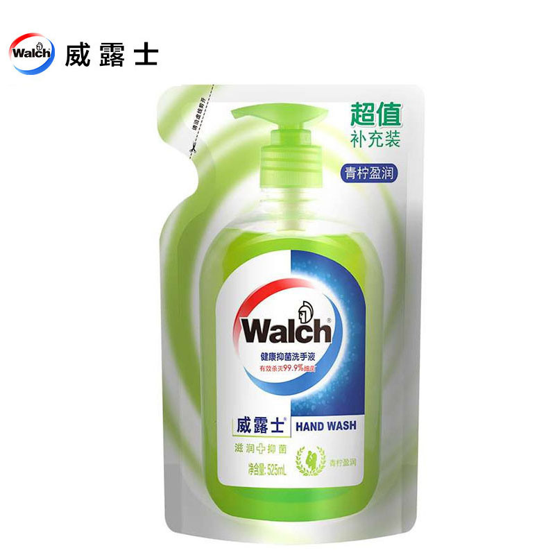 威露士 健康抑菌 青柠盈润 洗手液 袋装525ml (单位:袋)