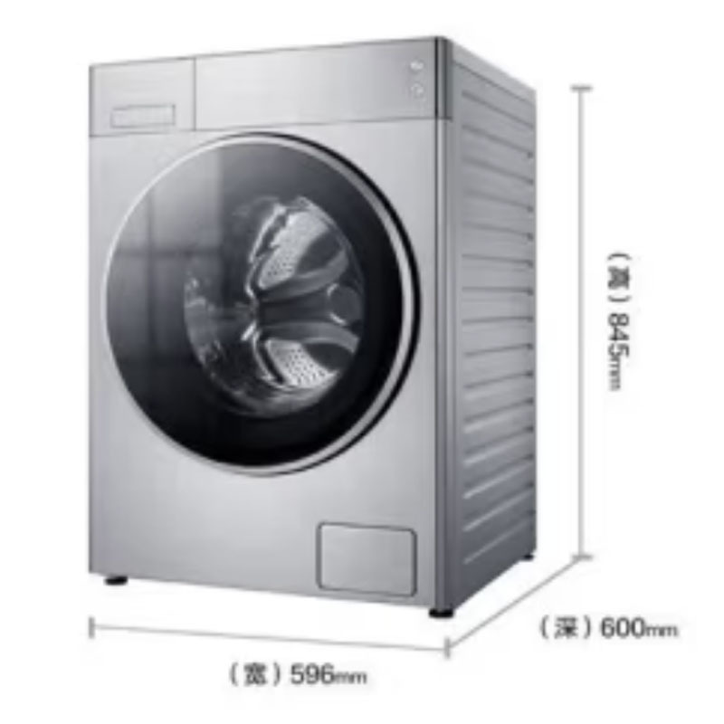 松下(panasonic)XQG100-LD187 10公斤洗烘一体全自动滚筒洗衣机 高温除菌 3D立体洗