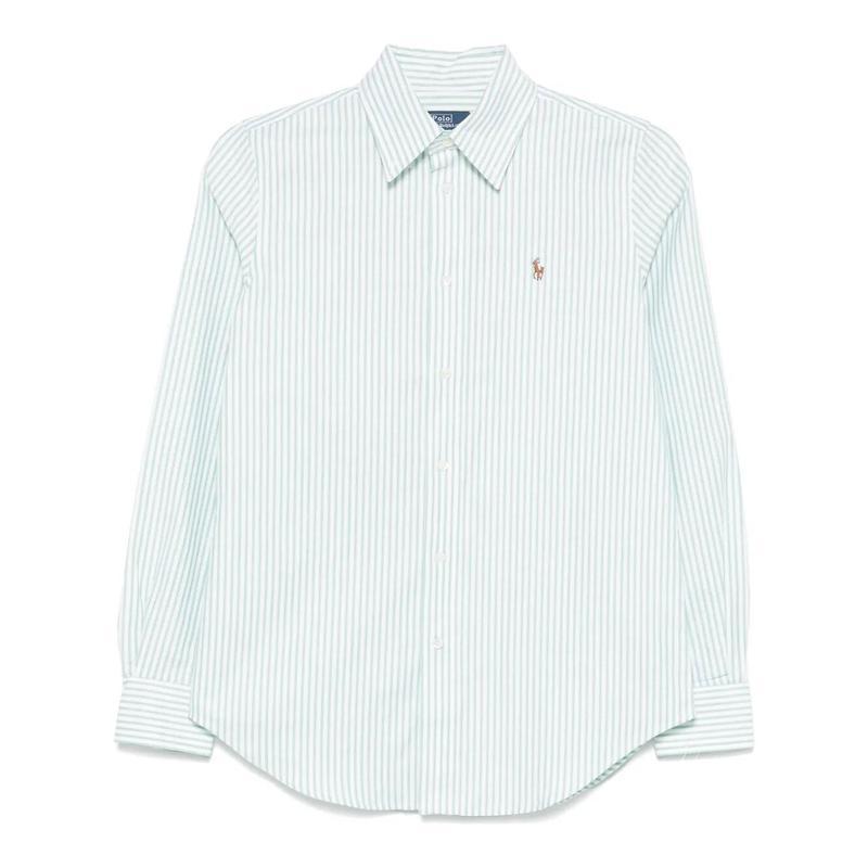 Polo Ralph Lauren女士弹性长袖衬衫按钮前开衫休闲百搭通勤