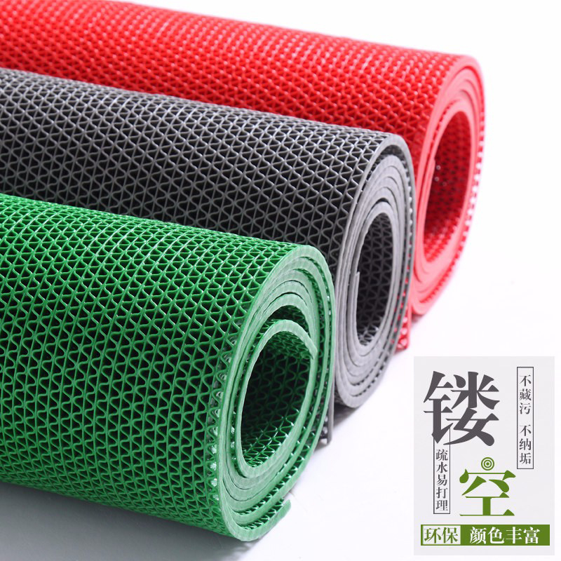 卡质 PVC镂空防滑地垫 防水浴室洗手间卫生间洗澡间厕所厨房塑料垫高清大图