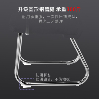 绵冠MIANGUAN简约培训椅会议椅职员办公椅休闲会客家用椅子黑色可叠放 2张起拍