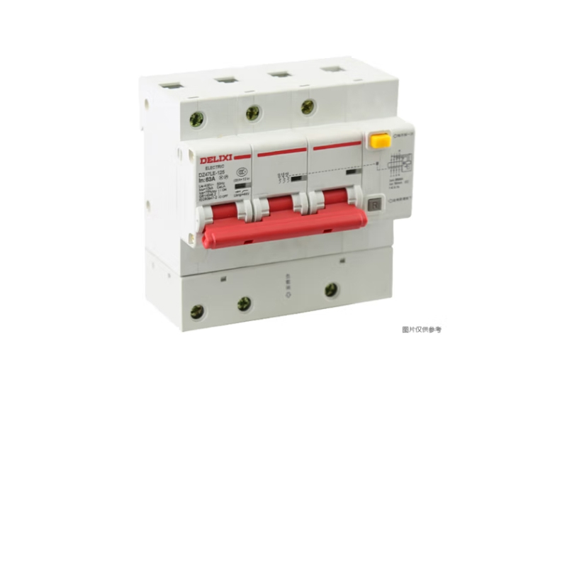德力西 DZ47LE 100A 3P 漏电保护器高清大图