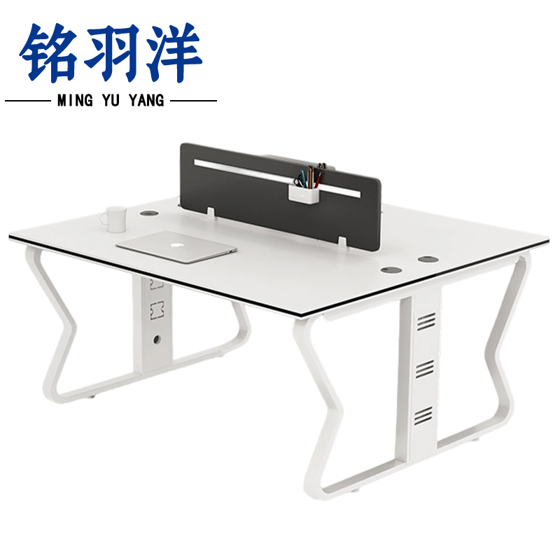 铭羽洋屏风工位双人位张高清大图