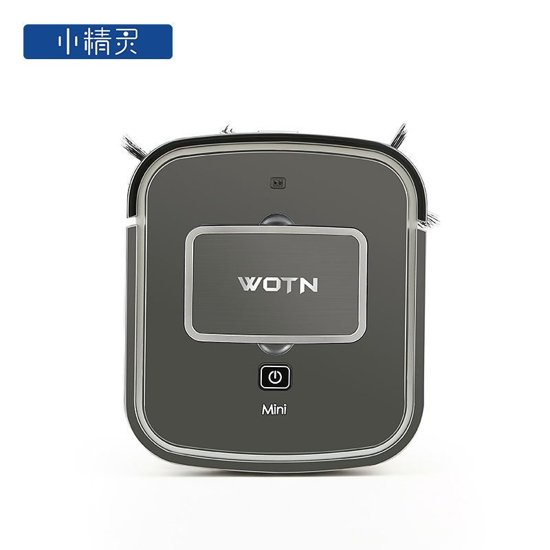 小精灵GNOME KNOWS 扫地机器人M258GR 2.59cm纤薄机身 智能感应 防跌防撞 家用吸尘器