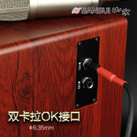 山水(SANSUI)GS-6000(81C) 台式电脑音响 K歌电视音响低音炮USB播放蓝牙音箱带遥控器