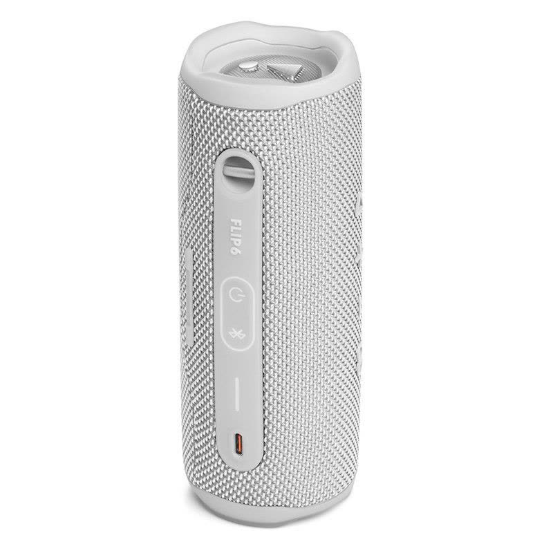 JBL FLIP6 新款音乐万花筒6代便携式蓝牙音箱低音炮防尘防水多台串联赛道扬声器独立高音单元音响 白色图片