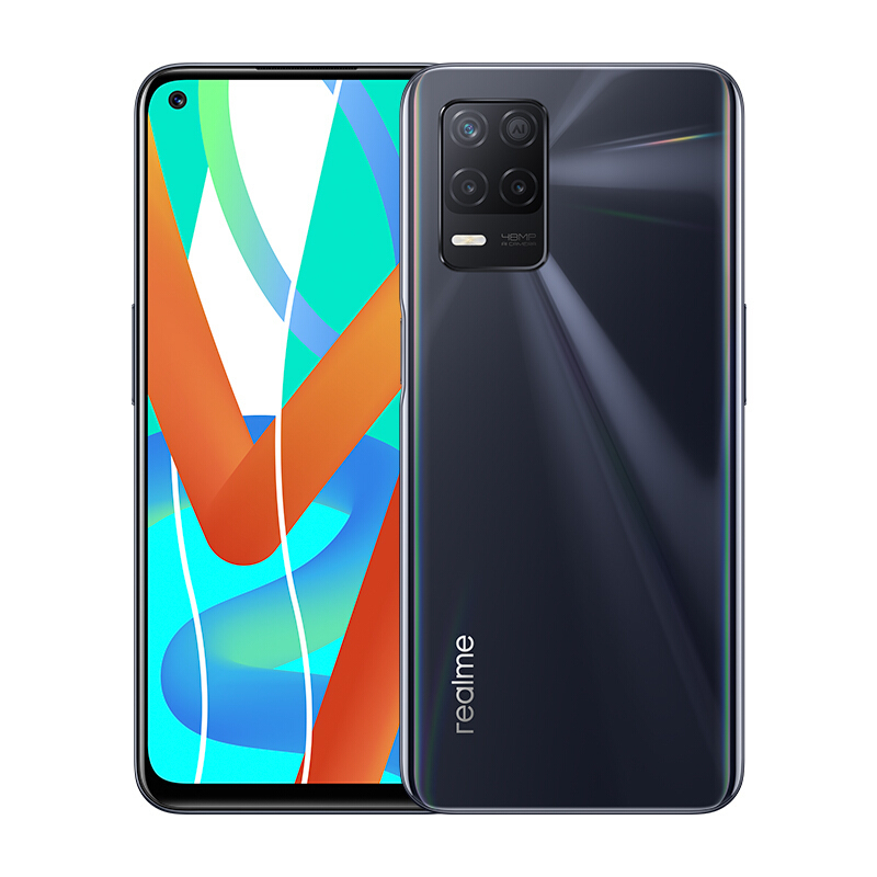 realme真我v135g手机8gb256gb烟雨灰4800万三摄天玑7005000mah大电池