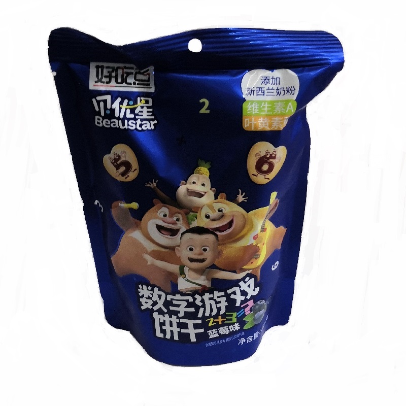 达利园心形数字乐圆饼干蓝莓味125g