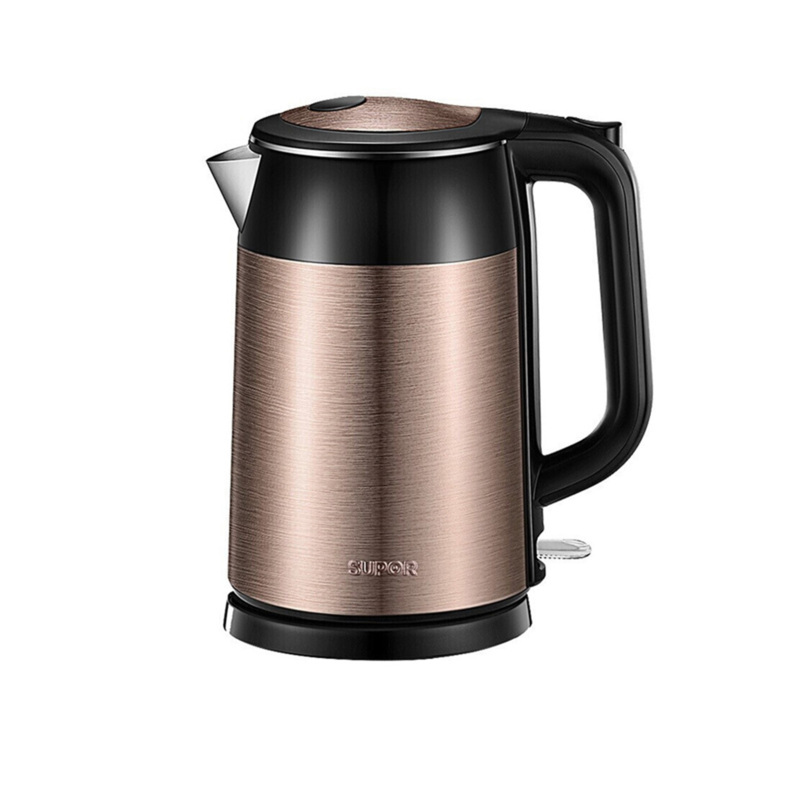 苏泊尔supor电水壶热水壶17l全钢304不锈钢烧水壶17s26a视频