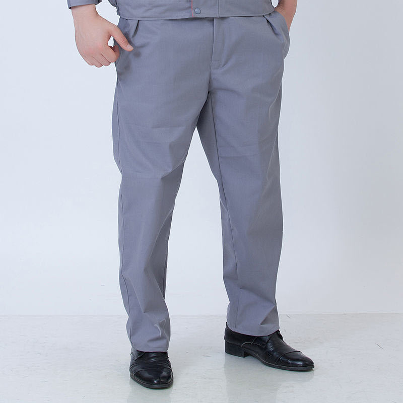 灰色 薄款单裤子 165/84A M 夏季工作服长袖男女薄款涤棉劳保服耐磨防烫工厂车间汽修工地工装