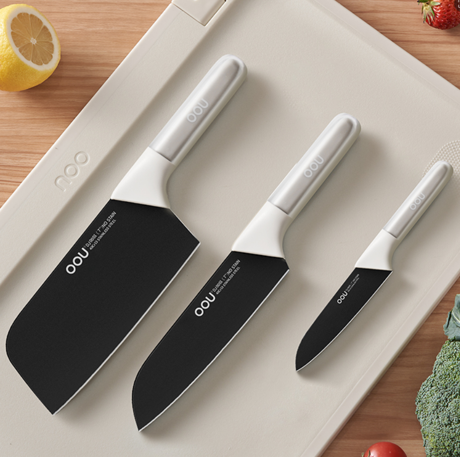 OOU!云朵抗菌3件套刀具DJ0087高效锋利耐用安全设计