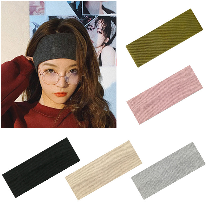 Bonnie&Toni健身发带男运动吸汗止汗宽边头带女绑发头饰发箍头巾围巾丝巾头巾运动护具配件