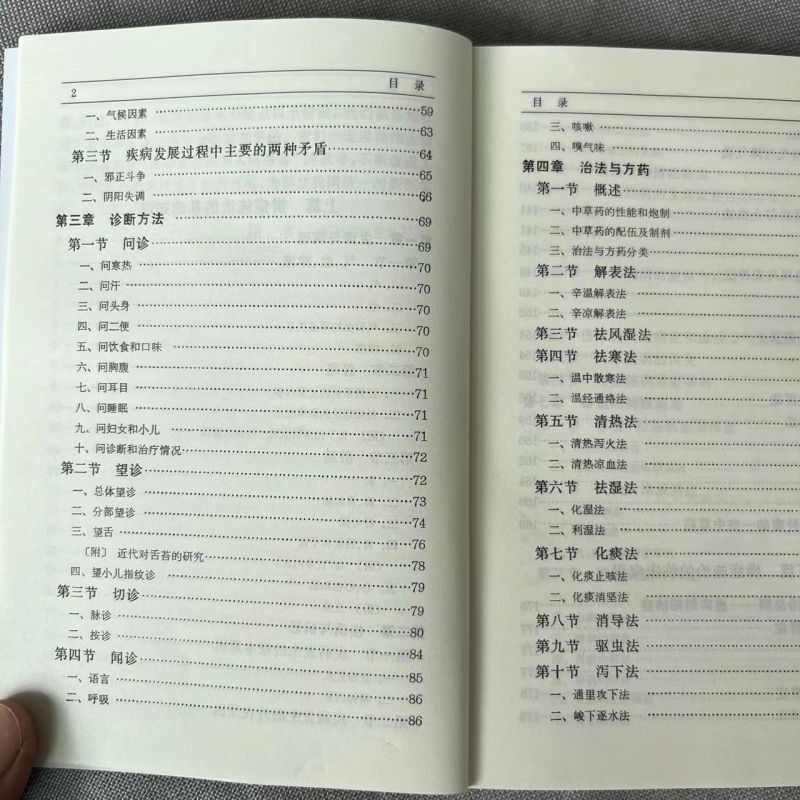 老医书 辨证施治72年版本诊断问诊望诊治法经络脏腑辨证施治