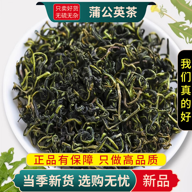甄选蒲公英茶100克正干草浦公英叶根煮水泡茶另售枸杞9260