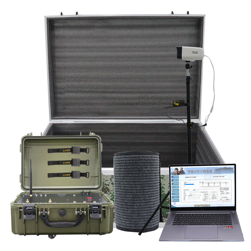 LJYZN-C1799电子跑步打卡计时系统5000米跑步记圈器中长跑计时计圈设备跑步考核感应器地毯式计时系统