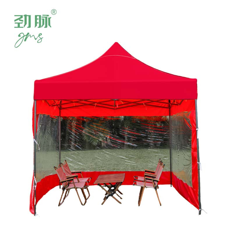 劲脉 三面透明围挡帐篷 蓝色-3*6*3M 顶高清大图