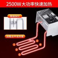 电炸锅商用电炸炉单缸黄金蛋双缸油炸锅炸串摆摊炸薯条机油条炸机 双缸加厚款