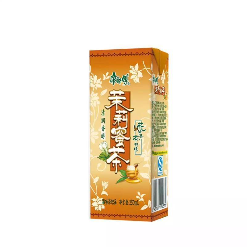 康师傅茉莉蜜茶250ml*10盒整箱下午茶饮料解渴饮品夏日果汁水
