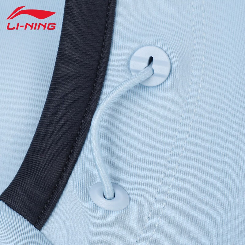 李宁(LI-NING) 卫衣男子健身系列2023新款开衫连帽外套套装AWDT993 净空蓝 XXXXXL 码高清大图