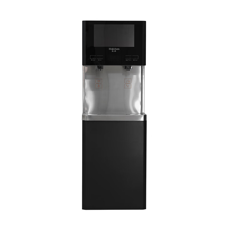 海朝 HRO-M600-H32D 净水器 550*500*1735MM 商用智能净饮一体机 (计价单位:台) 深棕银