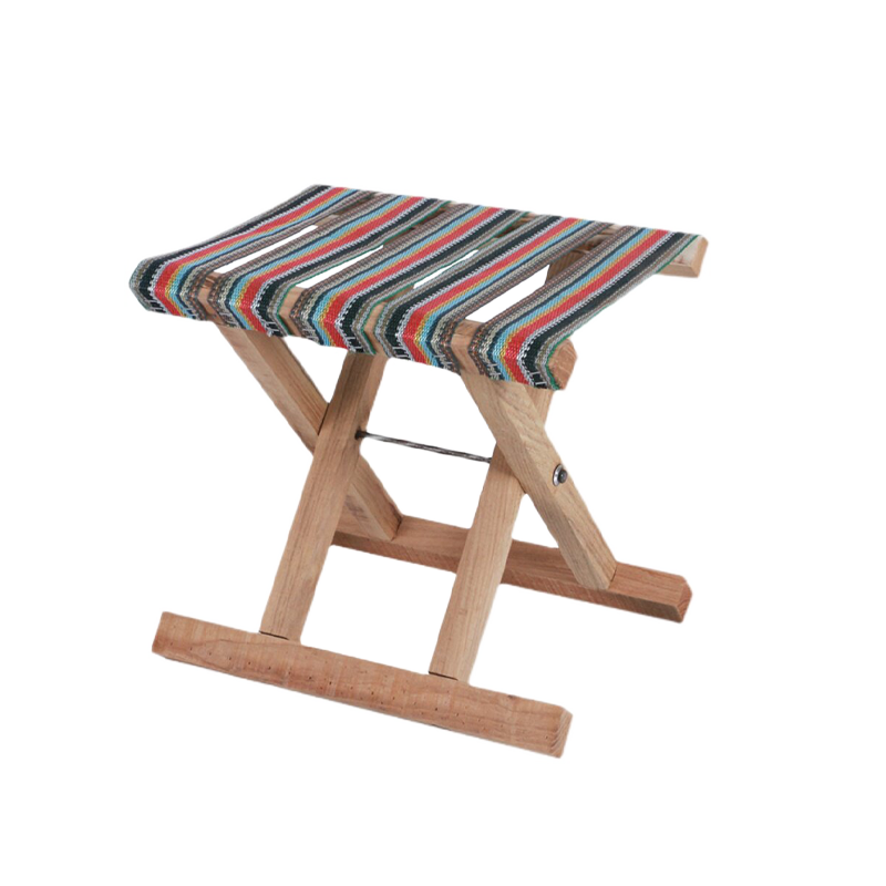 劲脉 折叠槐木马扎 23.5*27.5*26CM 把高清大图