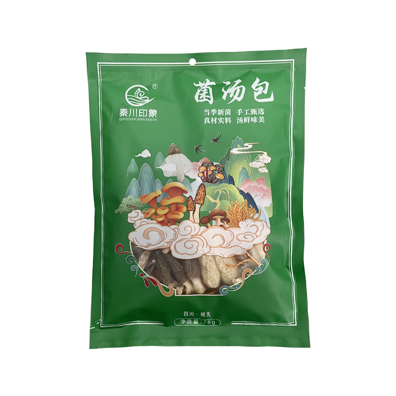 秦川印象菌汤包78g/袋高清大图