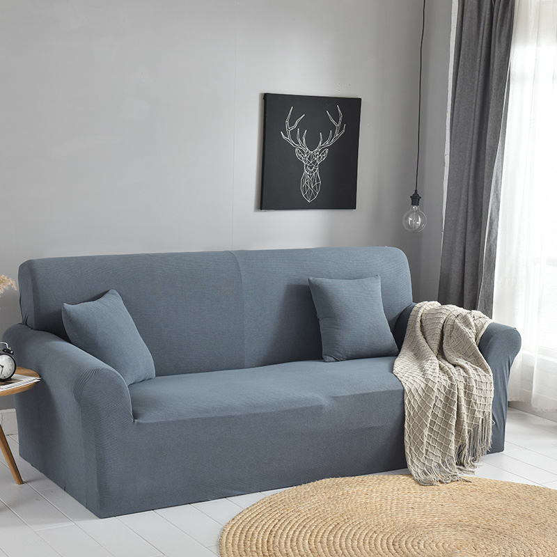 弹力沙发套卍能套四季沙发垫现代简约客厅沙发罩防尘保护罩通用 玛雅黄 M码[双人位140-185cm]高清大图