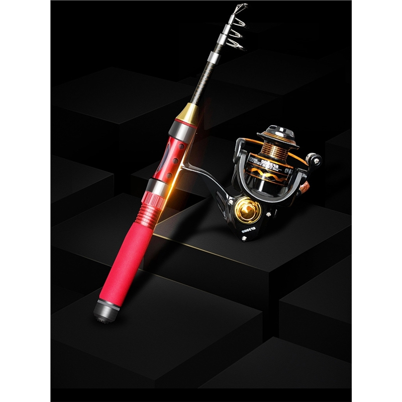 超短小海杆抛竿海竿全套迷你路亚竿套装闪电客短节冰钓钓鱼竿甩超硬