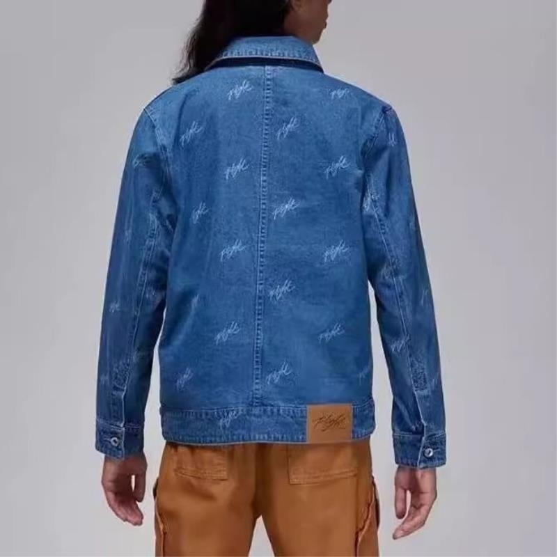 NIKE耐克外套运动休闲舒适男装牛仔夹克FN4650-436 D高清大图