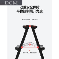 梯子家用伸缩升降折叠室内铝合金楼梯多功能便携梯凳人字梯 1A