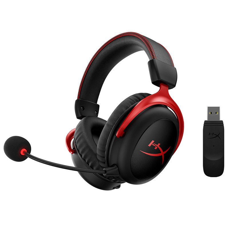 极度未知(HyperX)飓风无线 7.1声道 游戏耳机 头戴式耳机 吃鸡神器 Cloud II Wireless耳机