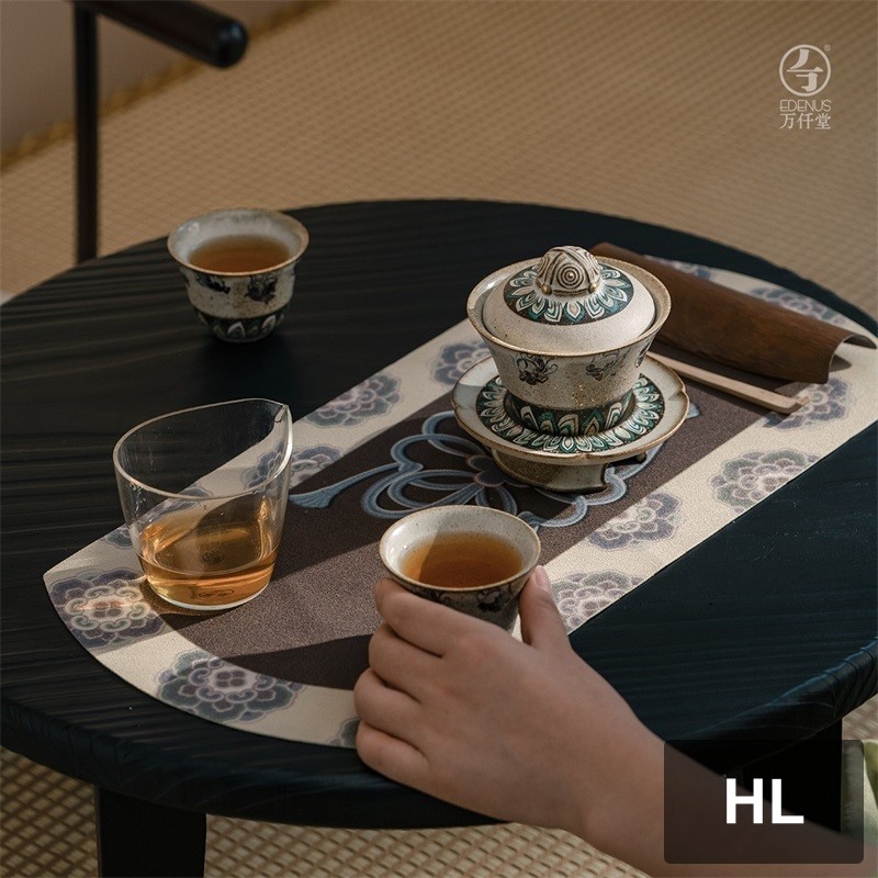 万仟堂飞天茗香·随手礼1盖碗1碗托2杯高清大图