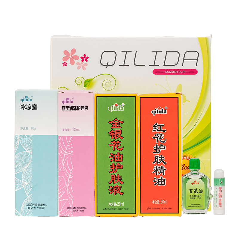 QI LI DA (绮丽达) 精品夏令礼盒(6件/套)高清大图