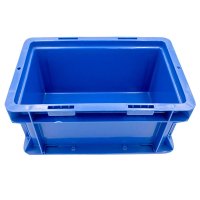 冰禹 SNll-124 塑料周转箱 塑料带盖运输物流箱 汽车配储物箱周转箱 收纳工具箱零件箱 E箱-有盖灰色