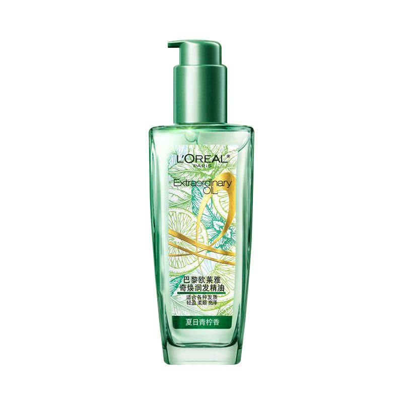 欧莱雅(LOREAL)奇焕润发护发精油100ml( 莫吉托护发精油 夏日青柠香)图片