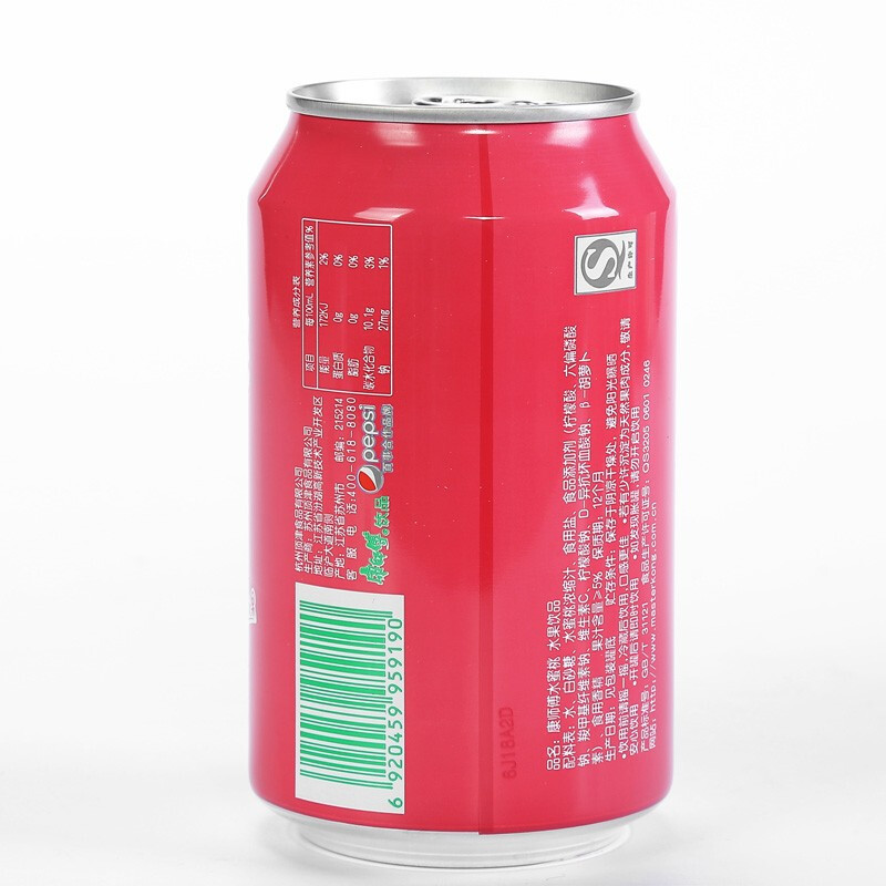 康师傅 水蜜桃味果汁 310ml*24罐/箱