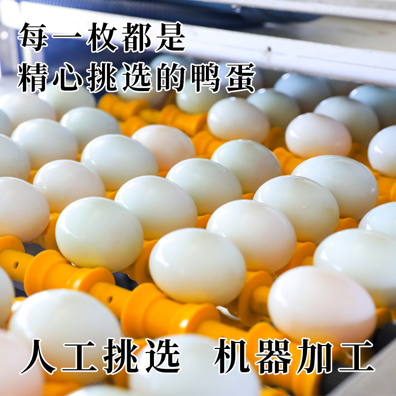 鸭百利 正宗红心流油鸭蛋咸鸭蛋60g
