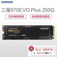 三星(SAMSUNG)250GB SSD固态硬盘 M.2接口2280 (NVMe协议) 970 EVO Plus系列