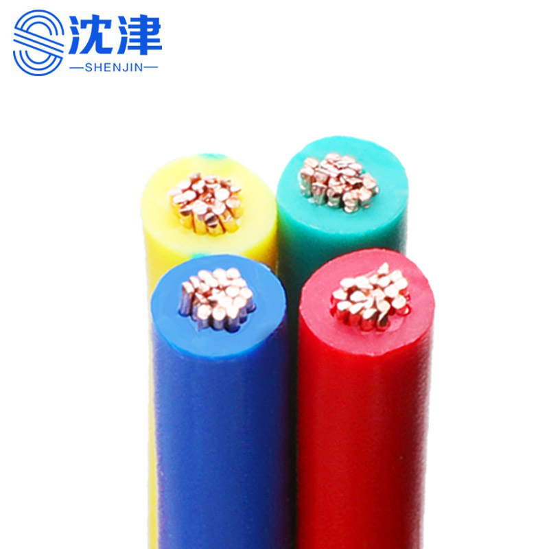 沈津 铜芯软电线 ZR-BVR-2.5mm²(100米) /捆 (颜色可备注)高清大图