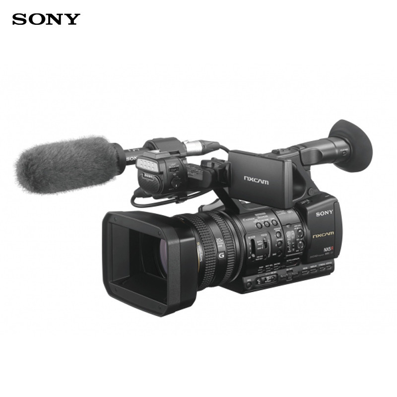 索尼(SONY)HXR-NX5R专业摄像机广播级摄录一体机高清摄像机套餐(含索尼64G卡*2+F970电池+包)
