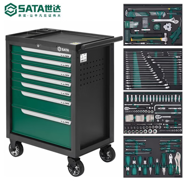 hizhg 242件通用工具车组套(含包7抽工具车);09932(维保1年)高清大图