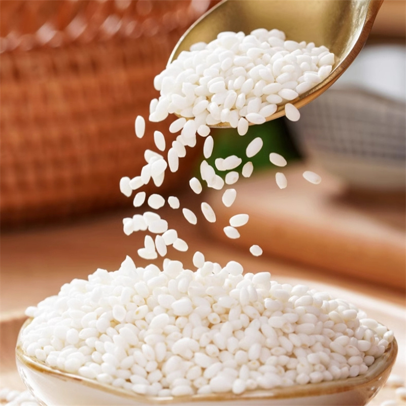 甄选白糯米100克农家新米白圆糯米白江米包粽子专用酿酒粘黏大米高清大图