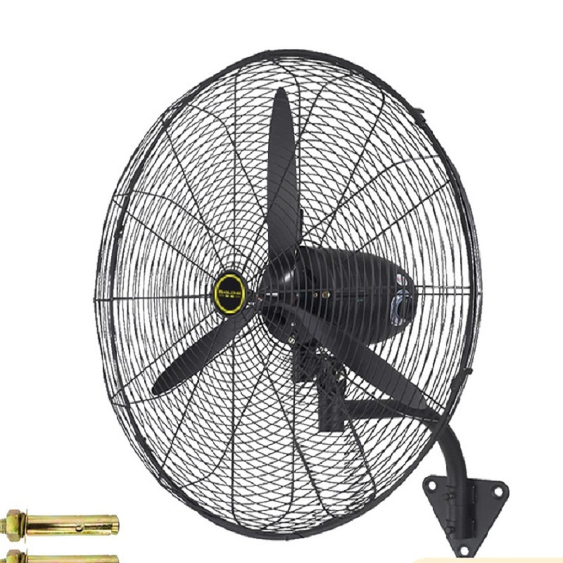 宝龙工业风扇强力落地扇大功率工厂电风扇大风力立式摇头牛角壁扇750