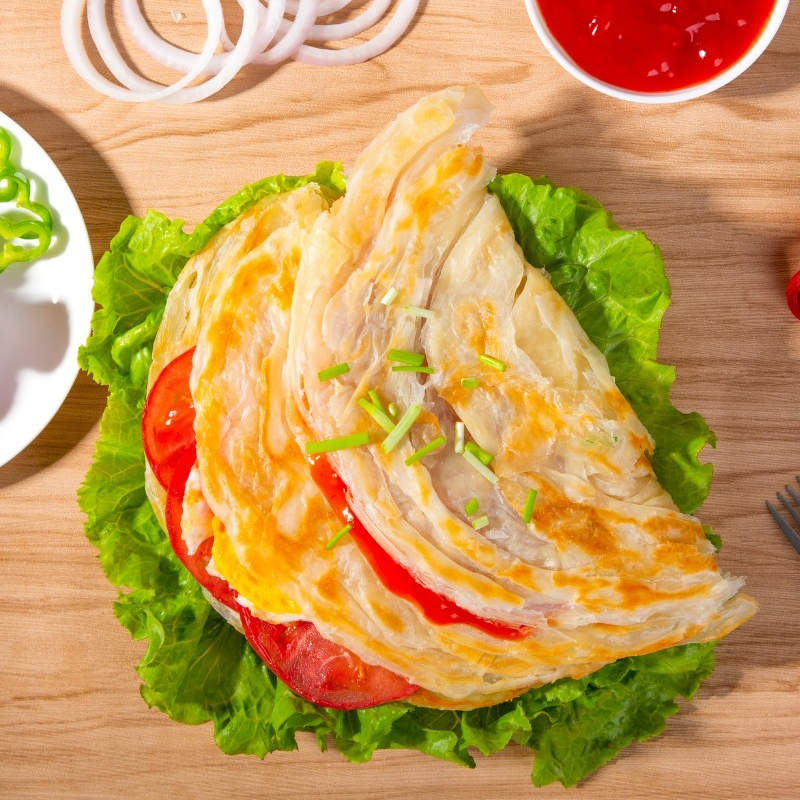 好拾味葱味手抓饼台湾风味手抓饼面10片装 900g