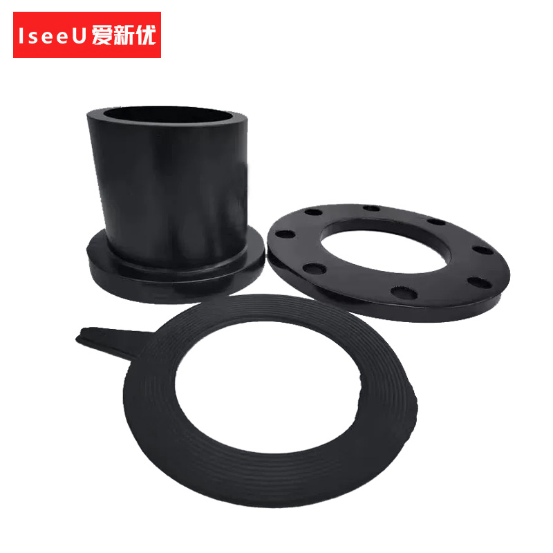 爱新优 PE对接法兰盘接头 110mm(套)高清大图