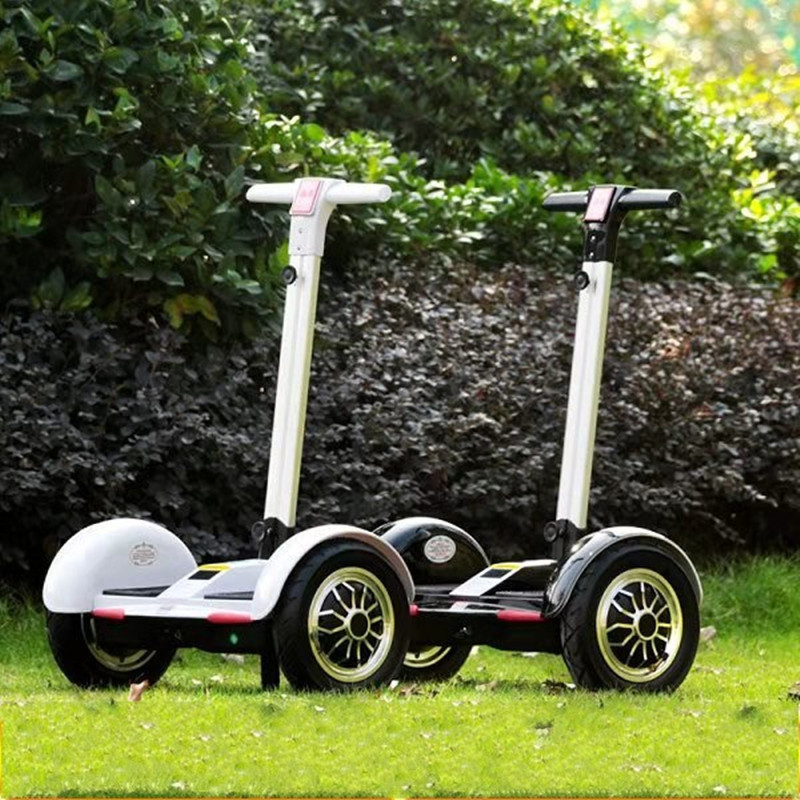 电动平衡车成人扭扭双轮儿童智能两轮平行代步车007款白色