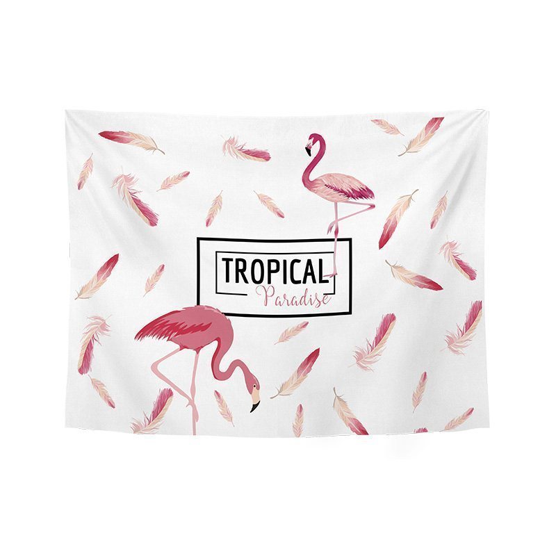 汐岩挂布背景布背景墙布宿舍墙爆改出租房床头装饰挂毯背景墙 GT001宽100cm-高75cm（收藏加购送安装包）