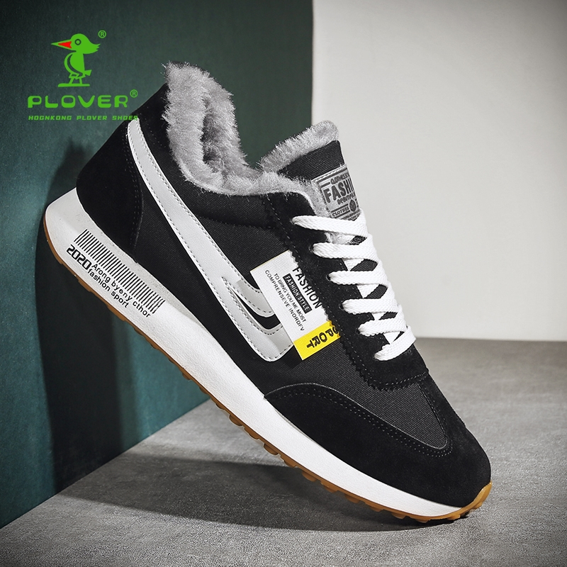 [香港啄木鸟plover运动户外][加棉可选]休闲运动鞋男2021潮流新品休闲